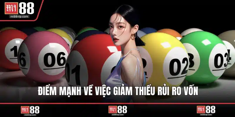 Điểm mạnh về việc giảm thiểu rủi ro vốn