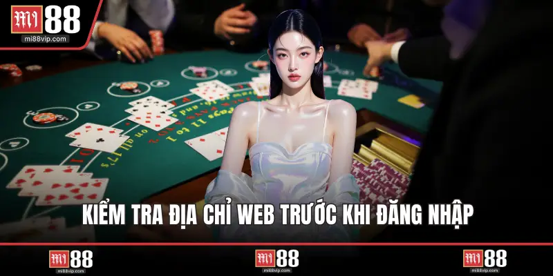 Kiểm tra địa chỉ web trước khi đăng nhập